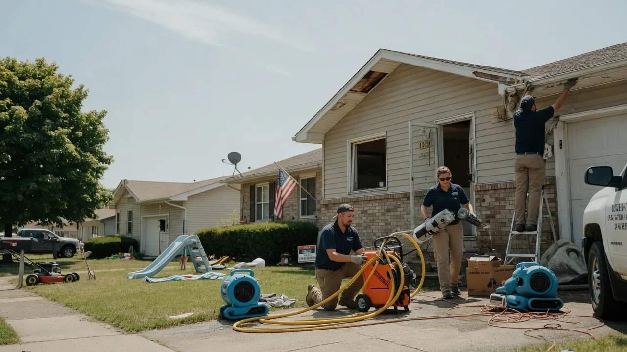 Water Damage Restoration in New Bloomington, OH near me